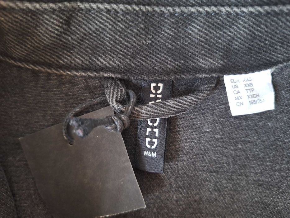 Geaca blugi H&M oversized