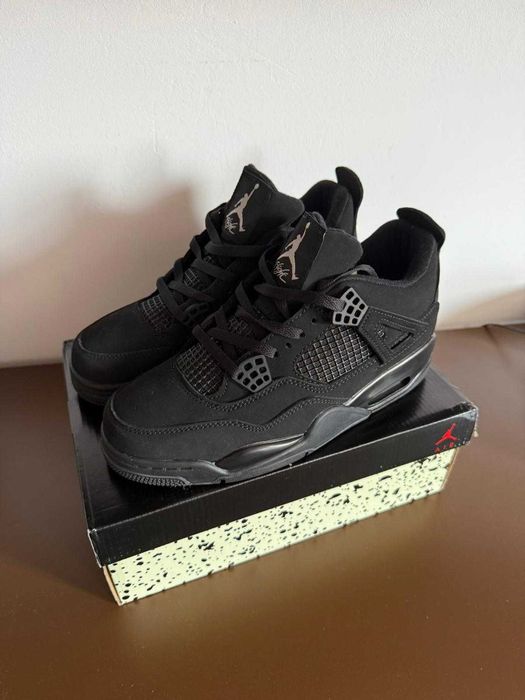 #BACK TO SCHOOL# Nike Air Jordan 4 Black Cat - Verificare Colet