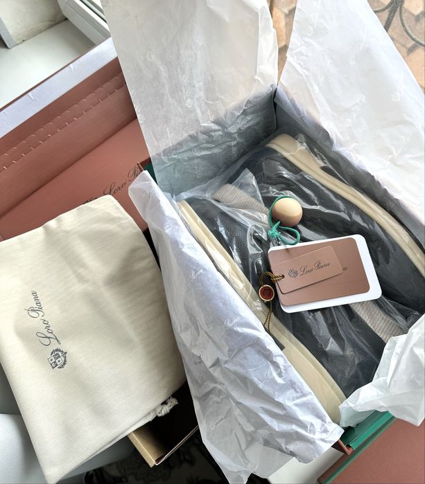 Новый AAA Loro Piana кожаный лофер, размер 41