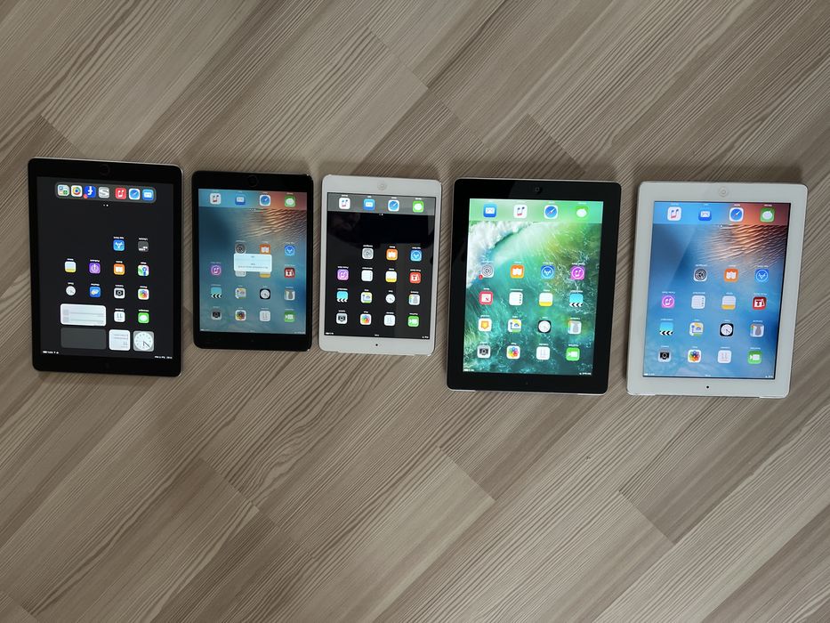 iPad 2-4, mini 2, air 1