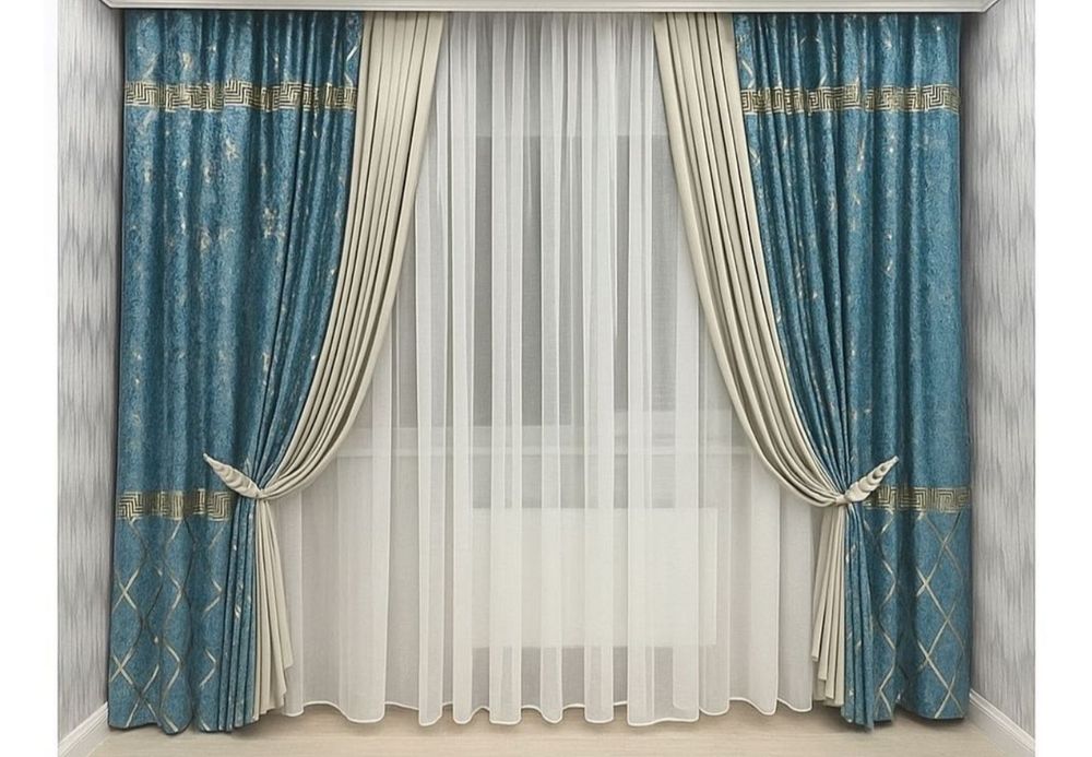 Продам шторы и тюль