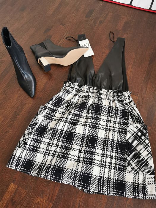 Set sarafan și cizme Zara