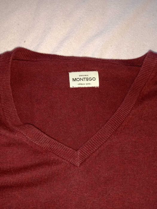 Pulover bărbătesc , original Montego , XL, calitate superioara