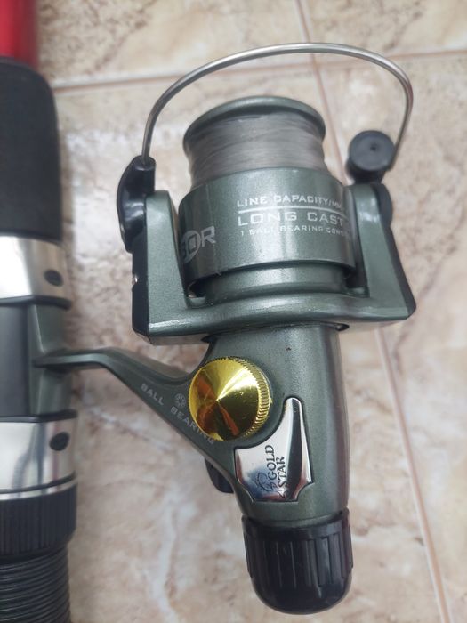 Пръчка и макара за риболов