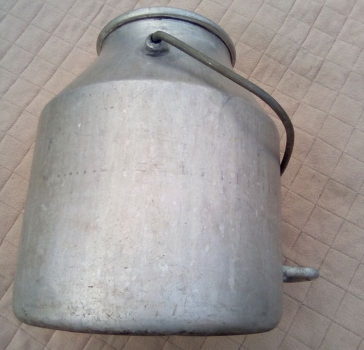 Бидон алюминиевый советский 20л.