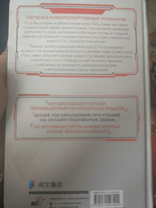 Книга, китайский бестселлер