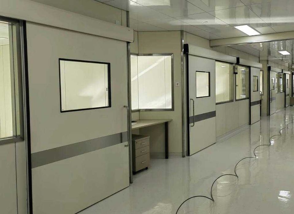 Раздвижные медицинский двери