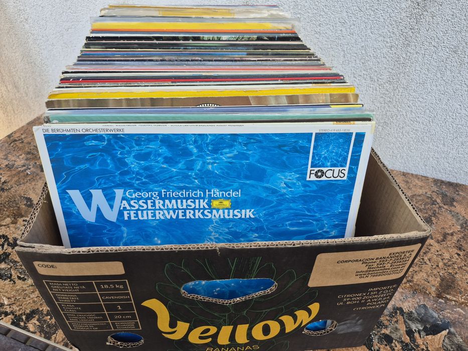 Vând colecție 100lp discuri vinil Deutsche Grammophon muzică clasică