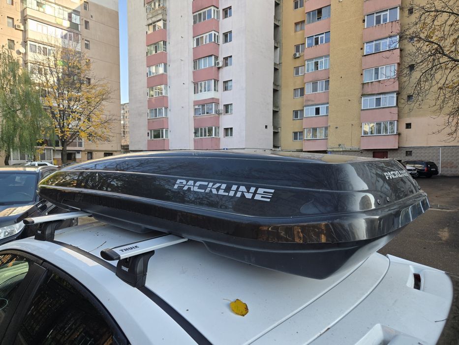 Cutie portbagaj auto plafon Packline transversale