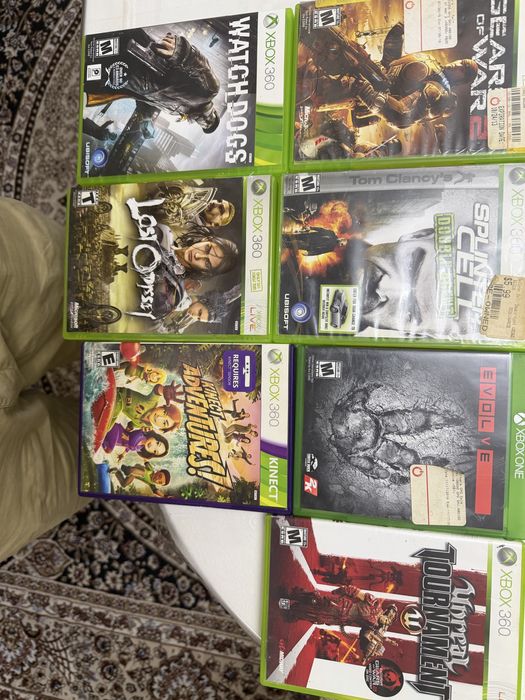 Продам 7 игр от XBoX