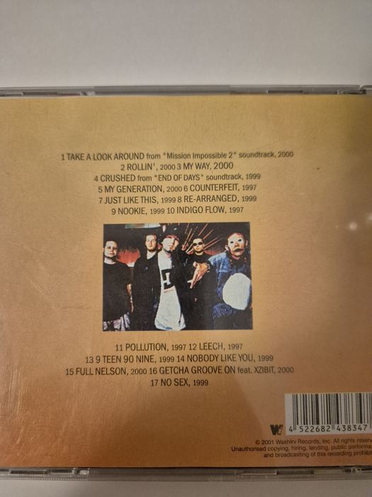 Оригинален компакт диск CD Limp Bizkit - Greatest Hits 2001