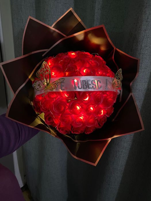 Buchet de trandafiri de sapun