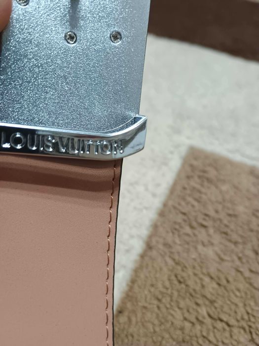 Curea Louis Vuitton Initiales 40mm – Model Monogram Eclipse (Full Set)