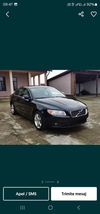 Volvo s80 an fabrucatie 2009