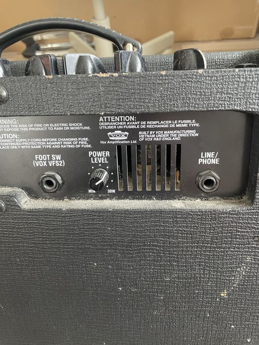 Комбоусилитель Vox AD30VT