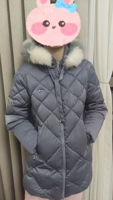 Зимняя женская куртка пуховик на девочку