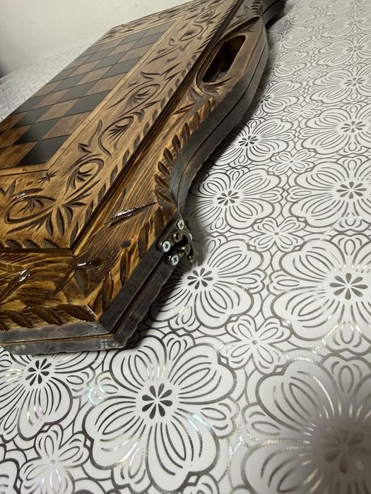 Нарды-шахматы ручной работы