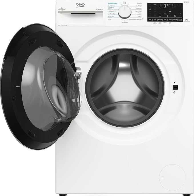 Нова инверторна пералня със сушилня Beko UltraFast RecycledTub 10 кг / 6 кг