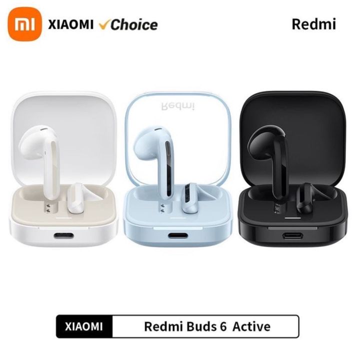 Беспроводные наушники TWS Xiaomi Redmi Buds 6 Active