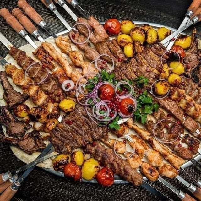 Xot dok uchun shashlik