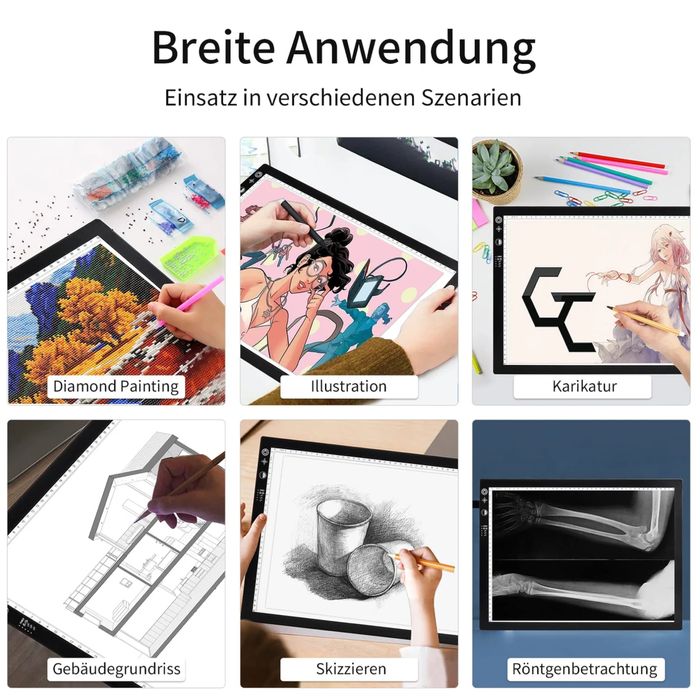 Led осветителна дъска за рисуване, скициране  А4