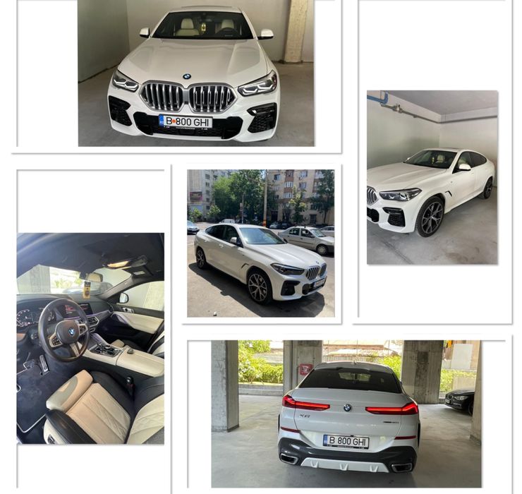 BMW X6 4.0i motor 3.0 benzina Mild Hybrid 333cp,an.2021/22500km reali