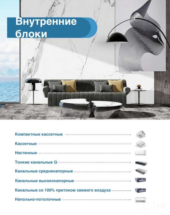 AUX - VRF системы кондиционирования