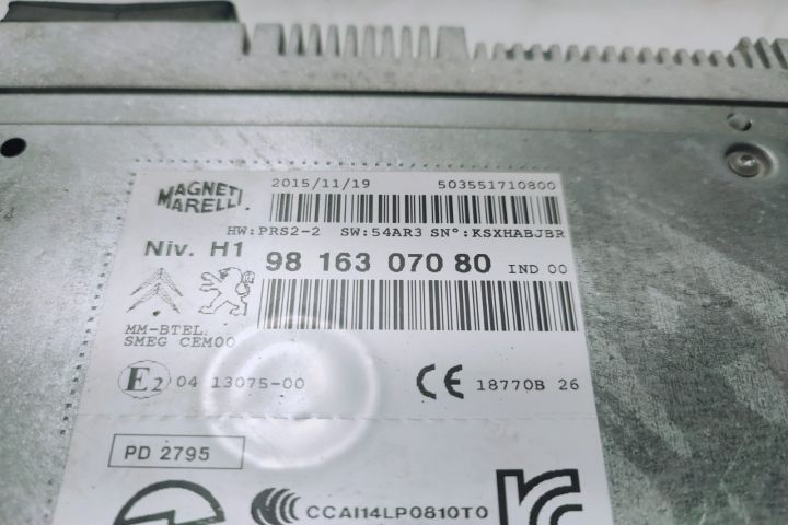 Unitate navigatie 9816307080 Peugeot 308 T7 (facelift)  [din 2011 pana  2015] seria