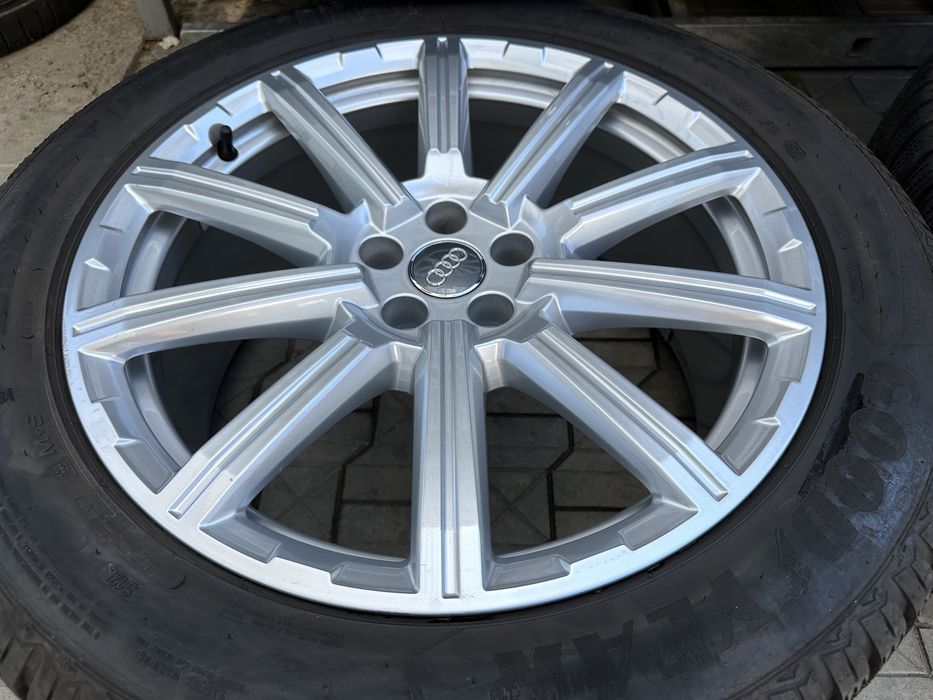 jante originale audi s-line r20 q7 sq7 q8 sq8 echipate iarna ca noi