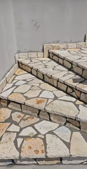 Лепене на камък каменна облицовка облицоване полагане