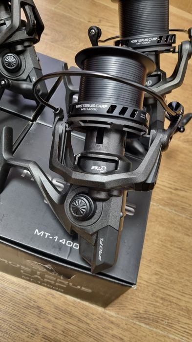SET 3 Mulinete PRO FL MT 14000 Mosterus Carp 10Rulmenti