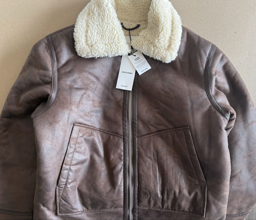 JACK & JONES JOR Liverpool Aviator Jacket ОРИГИНАЛНО мъжко яке - M-L
