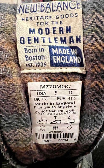 New Balance Modern Gentleman Made in UK