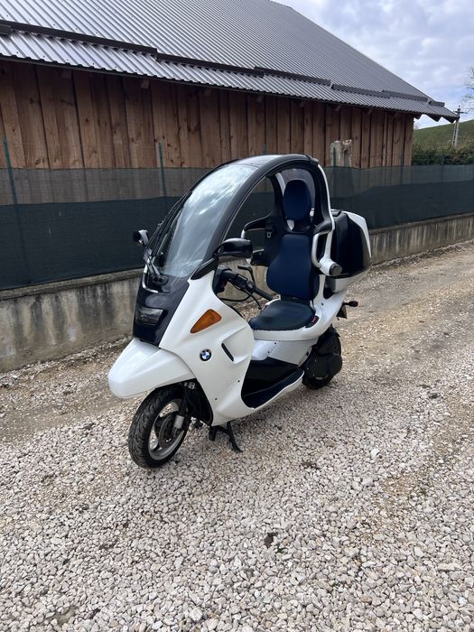 Bmw C1 125cc inmatriculat in uk pe numele meu