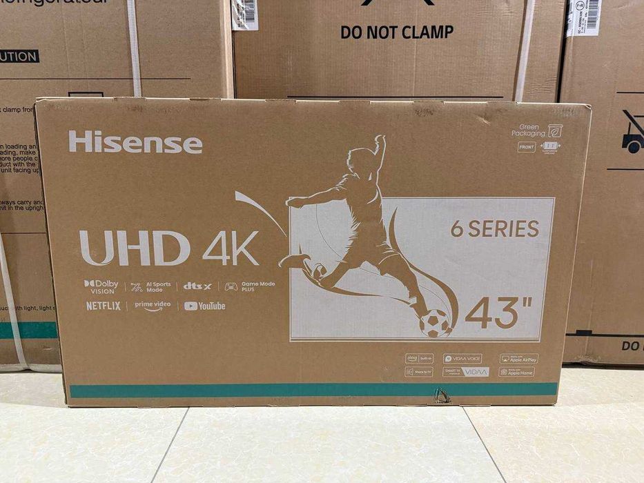 Телевизор Hisense 50/55/65/75/85 UHD SMART 4K MiniLED QLED 60Гц