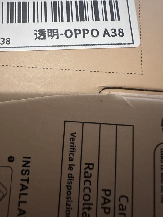 Set folii sticlă Oppo A38