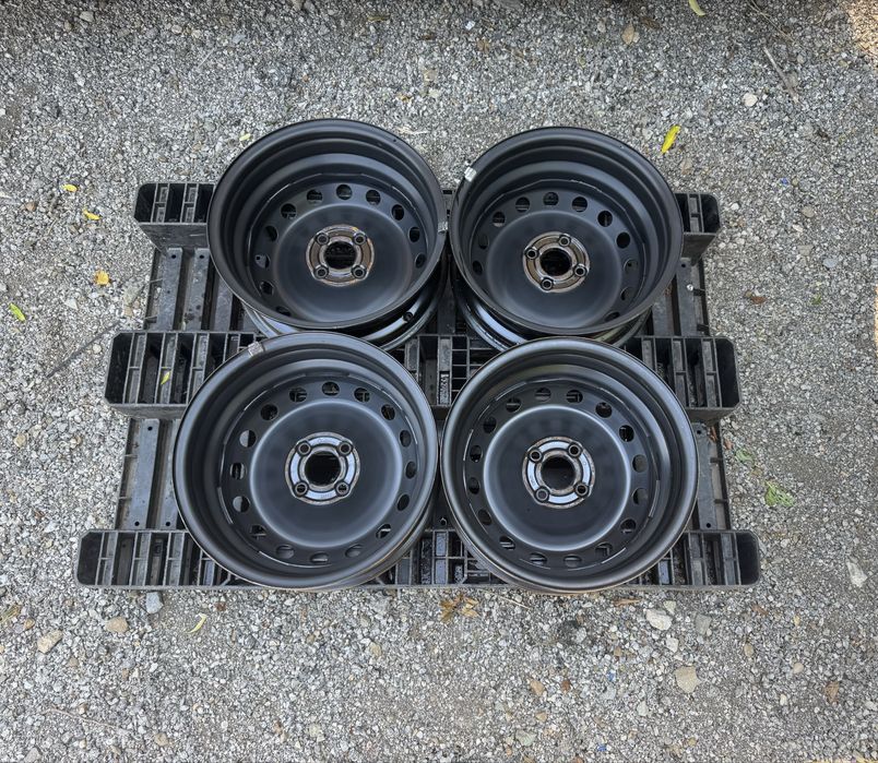 4бр.Оригинални джанти 15" 4x100 за Renault Kangoo,Dacia Dokker,Nissan