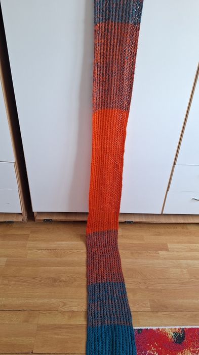 Fular lung, gros, pufos