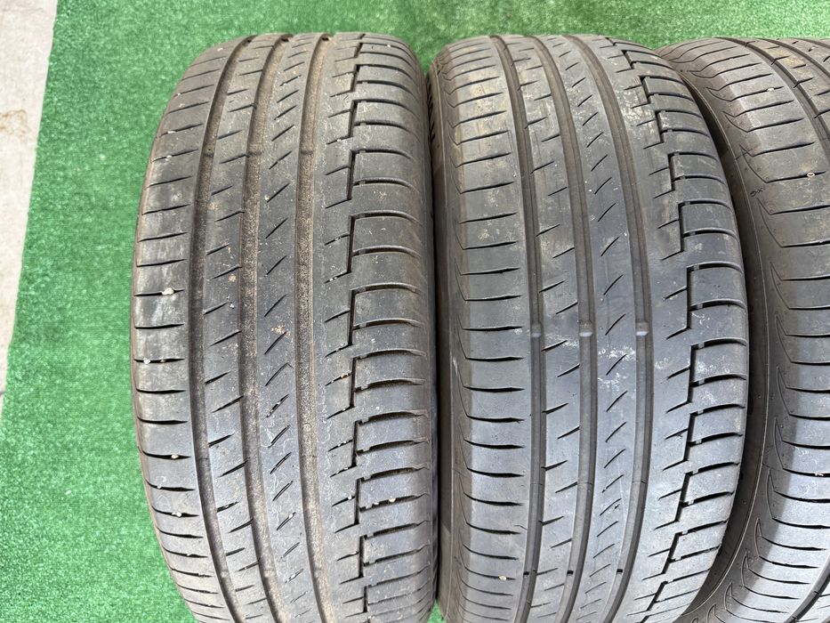 4бр. ОТЛИЧНИ Летни Гуми С Борд 225/55R/19 *CONTINENTAL* DOT:0423- 5.6мм.