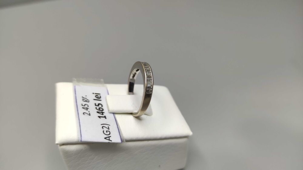 Inel aur alb 18 Karate (2.45 grame) ID1189-AG2