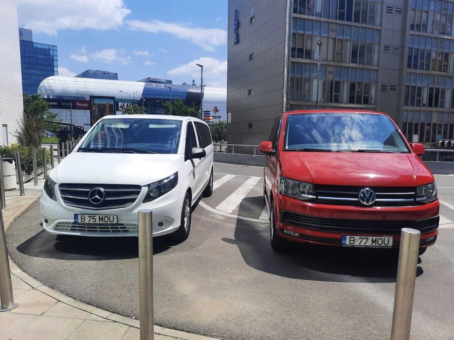 Inchiriere microbuz,   rent minivan, rent a car  aeroport, hotel
