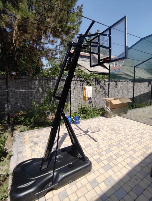 Баскетбольный щит стоячий большой 2.30-3.05см sport 008