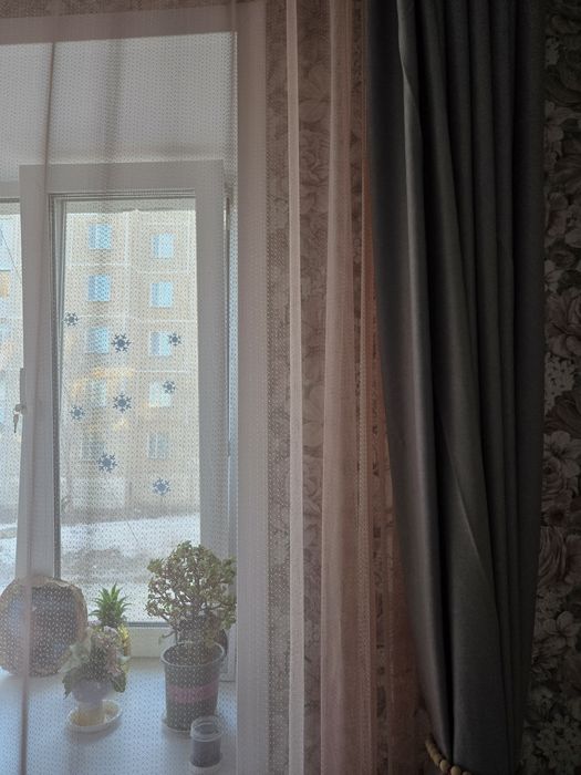 Продаётся тюль со шторами