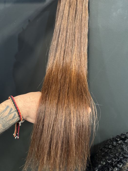 Естествена коса.