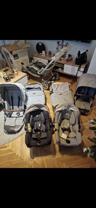 Carut gemeni ABC Design complet(scoici/landouri/parti sport/huse