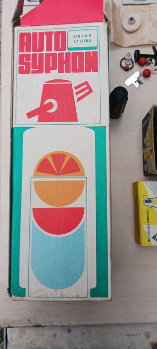 Ретро сифон за газирани напитки.НОВ!
