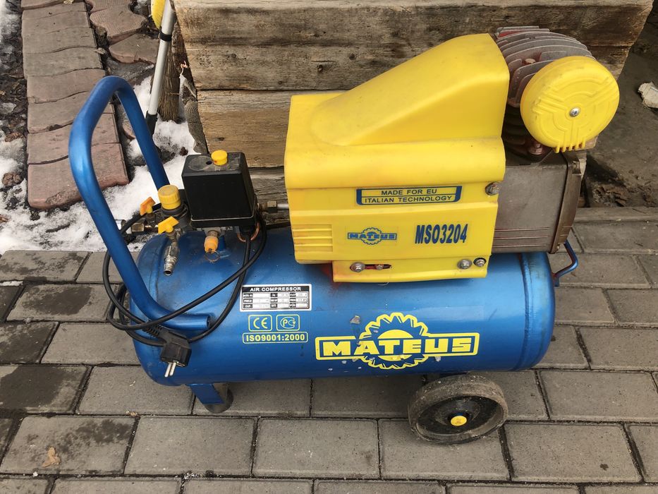 Воздушный компрессор Mateus 30л
