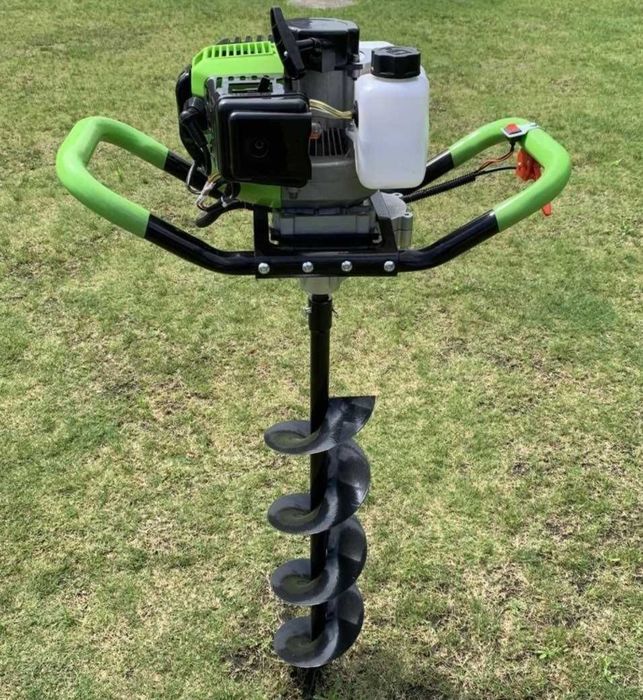 Моторен Свредел 68cc кубика Бензинов Свредел + бургия по избор рамер