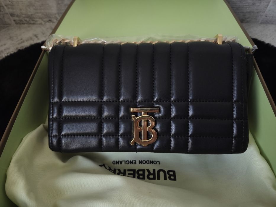 Burberry Lola Small Leather Black