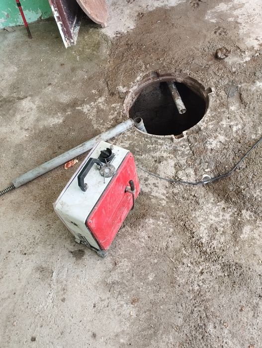 Чистка канализации с аппаратом